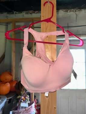 Victoria's Secret Light Pink Racerback Padded Sports Bra